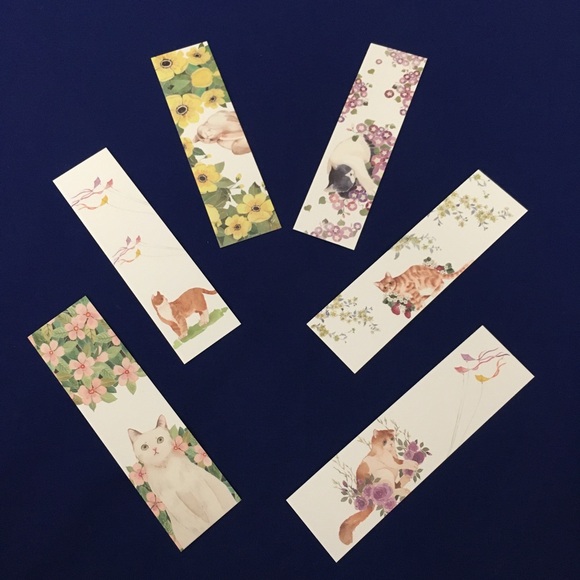 Kawaii Cat Kitten Bookmarks 30pc. Set - Picture 6 of 6